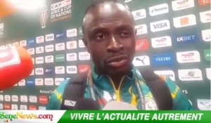 "C'est dommage" : Sadio Mané pousse un coup de gueule après le match
