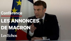 Ce qu'il faut retenir de la conférence de presse d'Emmanuel Macron