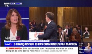 Conférence de presse d'Emmanuel Macron: "Il a donné un horizon qui donne du sens aux trois ans et demi qu'il reste dans ce quinquennat", estime Maud Bregeon (Renaissance)
