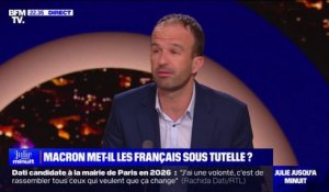 Pour Manuel Bompard (LFI), Emmanuel Macron a porté "une vision réactionnaire" lors de sa conférence de presse