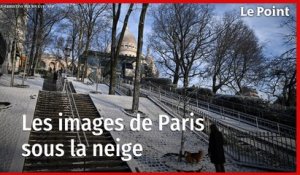 Les images de Paris sous la neige