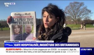 Royaume-Uni: l'inquiétude des Britanniques après l'hospitalisation de la princesse Kate