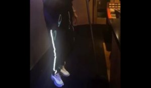 French Montana Does The Broomstick Challenge