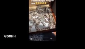 Ski Mask The Slump God Shows Off Insane Ice Collection In Germany With DJ Scheme