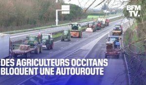 "On n’a eu aucune avancée sur toutes nos problématiques importantes"  En Occitanie, des agriculteurs bloquent l’autoroute A64 pour faire pression sur le gouvernement
