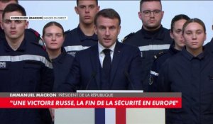 Ce qu'il faut retenir des vœux d'Emmanuel Macron aux armées