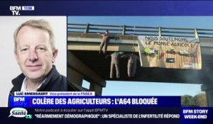 Colère des agriculteurs: le vice-président de la FNSEA juge que les "politiques n'ont pas pris au sérieux les appels de détresse"