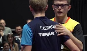 Le replay de Félix Lebrun - Alexis Lebrun - Tennis de table - Top 16 Européen
