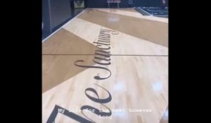 Drake Shows Off His OVO Basketball Court