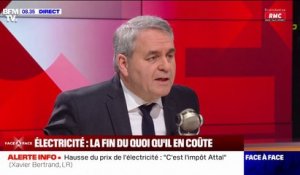 Xavier Bertrand: "On est en train de dire aux Français de rembourser le "quoi qu'il en coûte"