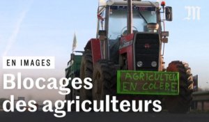 Agriculteurs en colère : les images des blocages en France