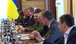 Première visite de Donald Tusk à Kyiv