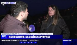 Syndicats agricoles reçus à Matignon: "On attend pas grand chose de cette réunion", assure Karine Duc (Coordination Rurale du Lot-et-Garonne)