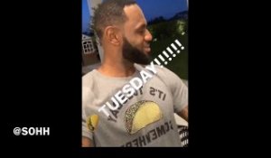 LeBron James Delivers His Best TACO TUESDAY Ever W/ Anthony Davis