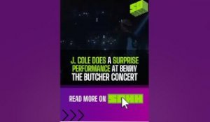 J. Cole Surprises Fans At Benny the Butcher's "Thank God I Made It” World Tour
