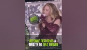 Beyoncé Performs A Tribute To Tina Turner