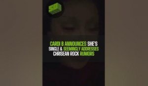 Cardi B Announces She's Single & Seemingly Addresses Chrisean Rock Rumors