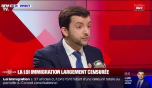 Jean-Philippe Tanguy (RN): "Nous savions que le Conseil constitutionnel allait censurer tout ou partie de la loi immigration"