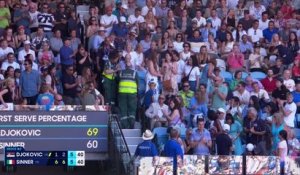 Open d'Australie - Djokovic tombe face à Sinner