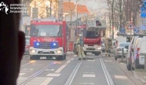 Bruxelles : une femme en danger de mort après un incendie à Schaerbeek