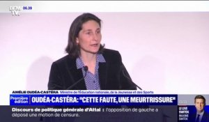 "Cette faute, je ne suis pas sûre de me la pardonner un jour, c'est une meurtrissure": Les mots d'Amélie Oudéa-Castéra lors de ses vœux du comité olympique français