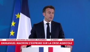 Emmanuel Macron : «Nous devons renforcer les contrôles»