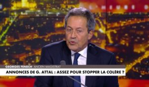 Georges Fenech : «C’est un succès politique incontestable pour Gabriel Attal»