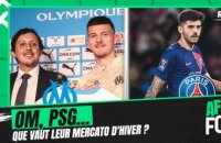 Ligue 1 : OM, PSG... comment jauger leur mercato d'hiver ?