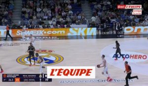 Le Real Madrid domine l'Asvel - Basket - Euroligue