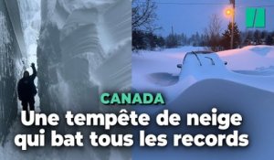 Au Canada, cette tempête de neige « historique » paralyse l’est du pays