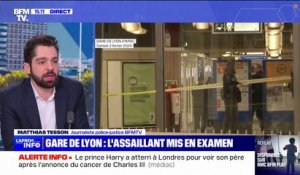 Attaque au couteau de la gare de Lyon: l'assaillant mis en examen pour "tentatives d'assassinats aggravées"