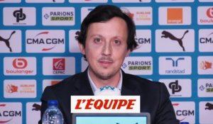 Longoria sur Clauss : « On n'a pas apprécié différentes choses » - Foot - L1 - OM