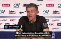PSG - Luis Enrique : “On a plus souffert contre Brest que dans beaucoup de matches de Ligue des champions”
