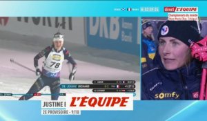 Justine Braisaz-Bouchet : « Heureuse et soulagée » - Biathlon - Mondiaux (F)