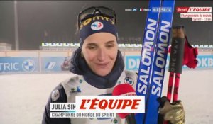 Julia Simon : « Un rêve qui se réalise » - Biathlon - Mondiaux (F)