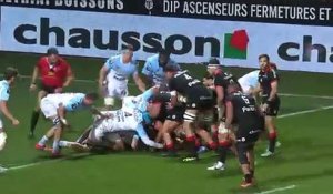 TOP 14 - Essai de Setareki BITUNIYATA (ST) - Stade Toulousain - Aviron Bayonnais