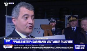 Doubs: Gérald Darmanin à Besançon pour faire un bilan de l'opération "place nette" contre la drogue