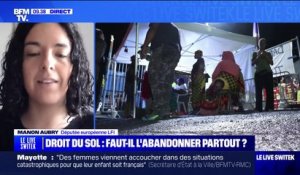 Manon Aubry, députée européenne LFI, sur la fin du droit du sol à Mayotte: "C'est une remise en cause fondamentale de notre histoire, de notre droit"