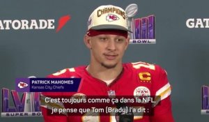 Super Bowl LVIII - Mahomes : "Tout faire pour revenir l'année prochaine et faire le triplé"