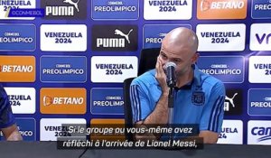 Mascherano invite Messi à participer aux JO 2024
