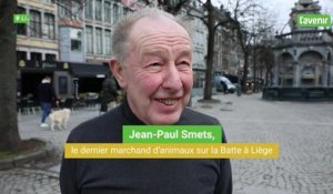 Jean-Paul Smets, le dernier marchand d'animaux sur la Batte à Liège