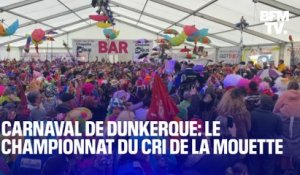 "Une énorme fierté": Samuel remporte le championnat du monde du cri de la mouette au carnaval de Dunkerque