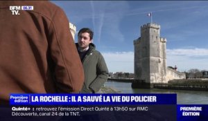 "Je l'ai aidé à maintenir le couteau pour pas qu'il se fasse planter": cet homme raconte comment il a sauvé la vie du policier agressé au couteau à La Rochelle