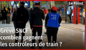 Grève SNCF : combien gagnent les contrôleurs de train ?