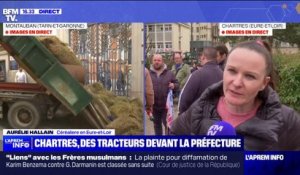 Chartres: un collectif d'agriculteurs demande à être reçu par le préfet d'Eure-et-Loir