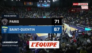 Paris remporte son quart de finale face à Saint-Quentin - Basket - Leaders Cup
