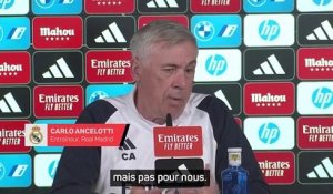 Ancelotti : "Mbappé ? Ce n'est pas le sujet du jour pour nous"