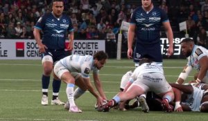 TOP 14 - Essai de Gabriel NGANDEBE (MHR) - Racing 92 - Montpellier Hérault Rugby