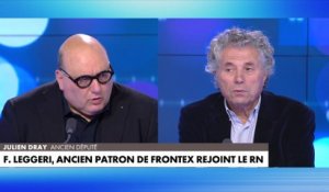 Gilles-William Goldnadel et Julien Dray évoquent le ralliement de Fabrice Leggeri au Rassemblement national