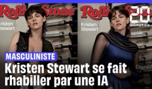 «Rolling Stone» : Kristen Stewart se fait rhabiller par DignifAI, une IA masculiniste